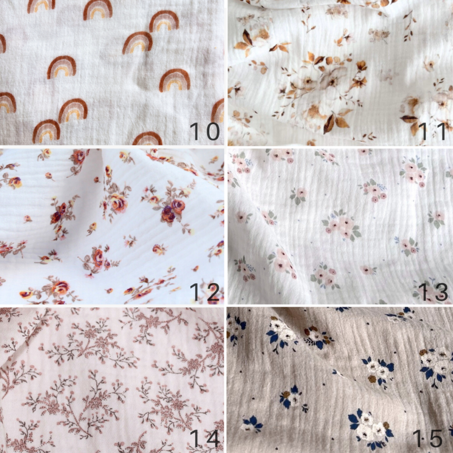 photo de gamme gazes motifs 2