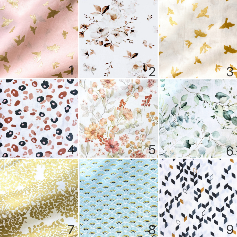 photo de gamme cotons motifs